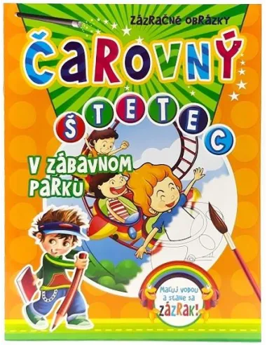 Čarovný štetec vyfarbovanie v zábavnom parku