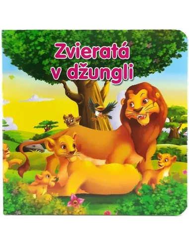 Detská knižka Zvieratá v džungli