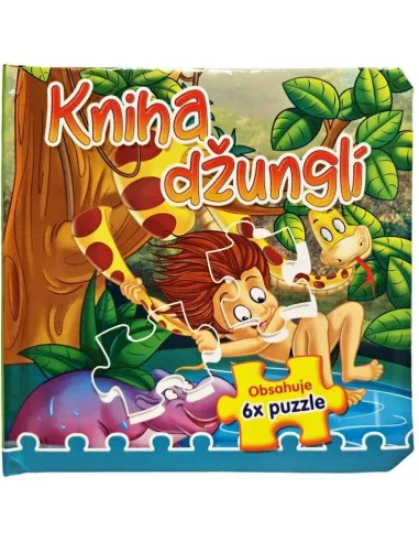 Kniha džungle 6x puzzle