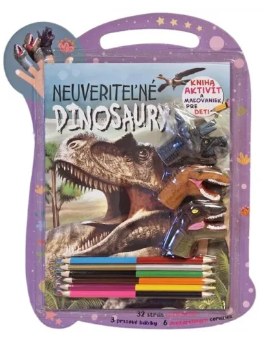 Neuveriteľné dinosaury aktivity a omaľovánky