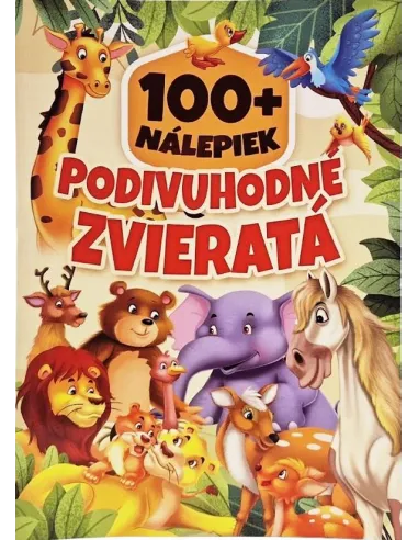 Podivuhodné zvieratá-100+nálepiek