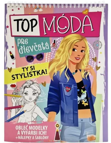 Top móda pre dievčatá s nálepkami a šablónami