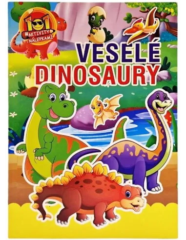 Veselé Dinosaury 101 aktivity s nálepkami