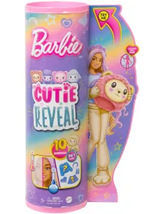 Mattel Barbie Cutie Reveal pastelová edícia lev