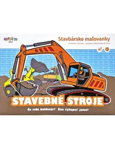 Omaľovanka Stavebné stroje