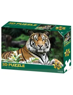 Puzzle 3D Tiger 100 dielikov