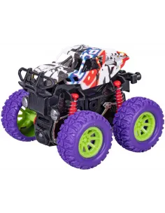 Auto buggy Crazy Truck na zotrvačník 9cm - náhodná 2