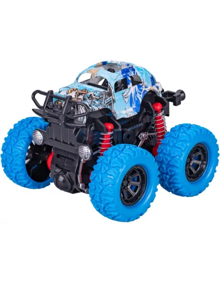 Auto Monster Crazy Truck na zotrvačník 9cm - náhodná